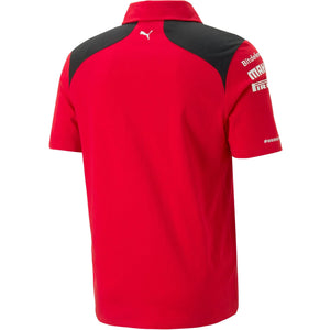 Scuderia Ferrari F1 Kid's Team Polo Shirt Red