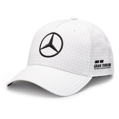 Mercedes AMG Petronas F1 Kid's Lewis Hamilton Baseball Hat White