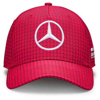Mercedes AMG Petronas F1 Lewis Hamilton Baseball Hat Red
