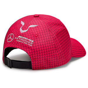 Mercedes AMG Petronas F1 Lewis Hamilton Baseball Hat Red