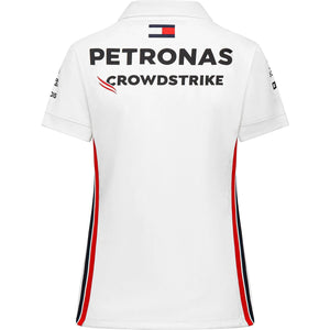 Mercedes AMG Petronas F1 Women's Team Polo Shirt White
