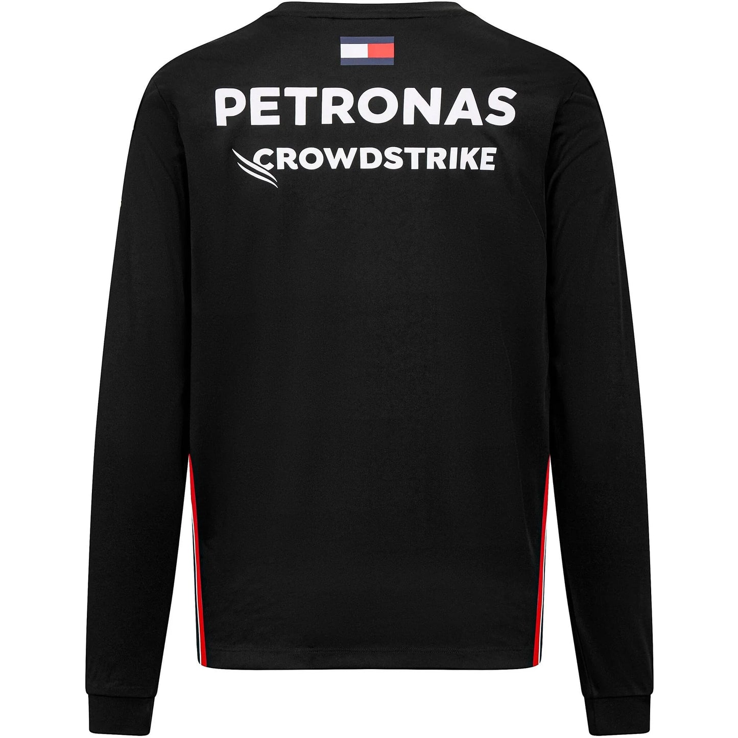 Mercedes AMG Petronas F1 Men's Long Sleeve Driver T-Shirt Black