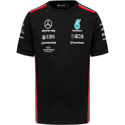 Mercedes AMG Petronas F1 Men's Team Driver T-Shirt Black