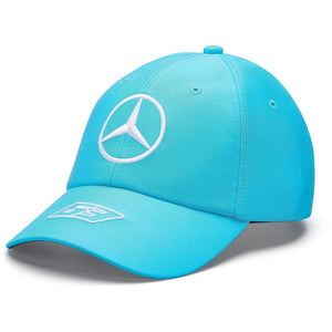 Mercedes AMG Petronas F1 2023 Kid's George Russell Baseball Hat Blue