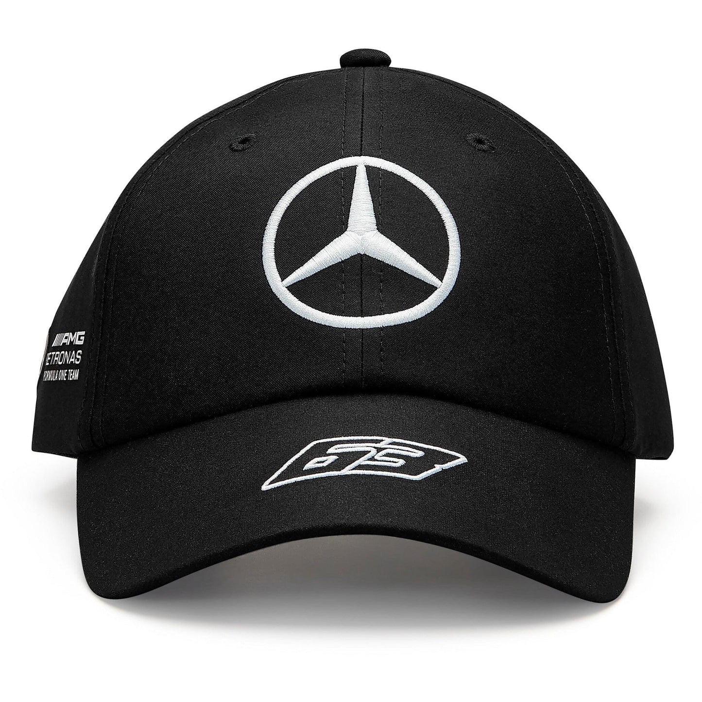 Mercedes AMG Petronas F1 Kid's George Russell Baseball Hat Black