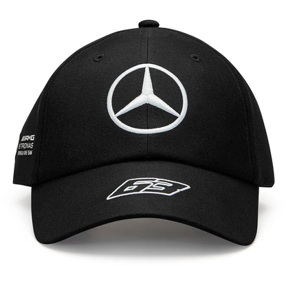Mercedes AMG Petronas F1 Kid's George Russell Baseball Hat Black