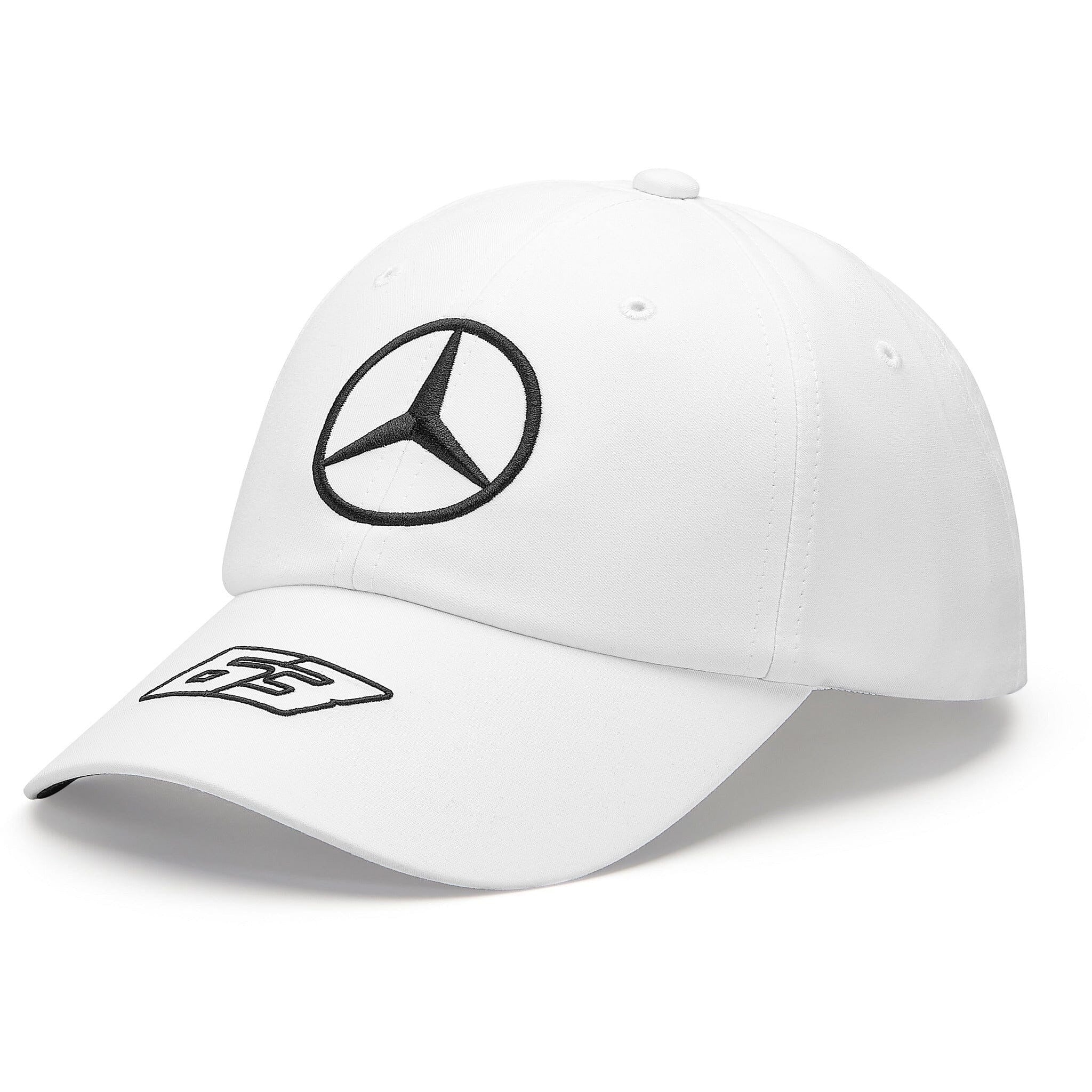 Mercedes AMG Petronas F1 George Russell Adult Baseball Hat White