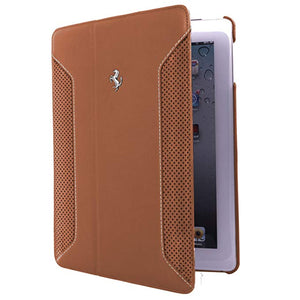 FERRARI iPad Air Folio Case Camel