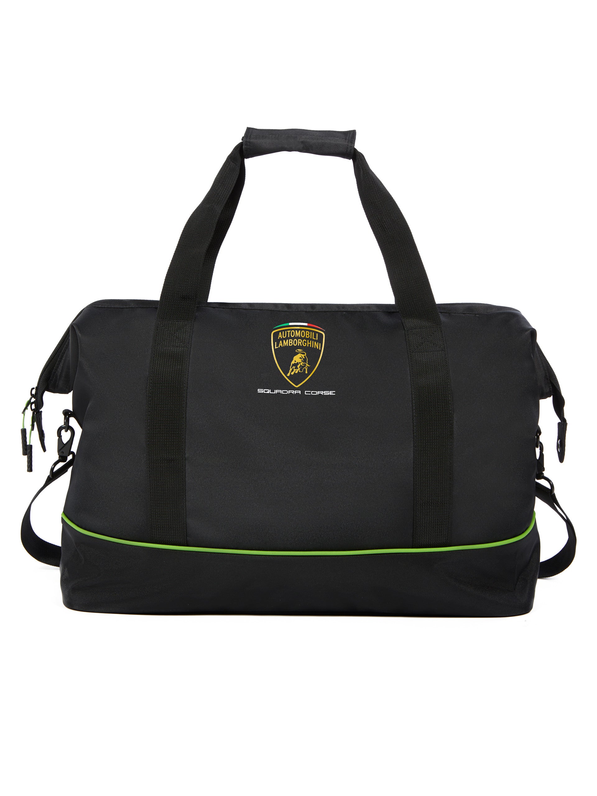 Lamborghini Squadra Corse Travel Duffel Bag Black