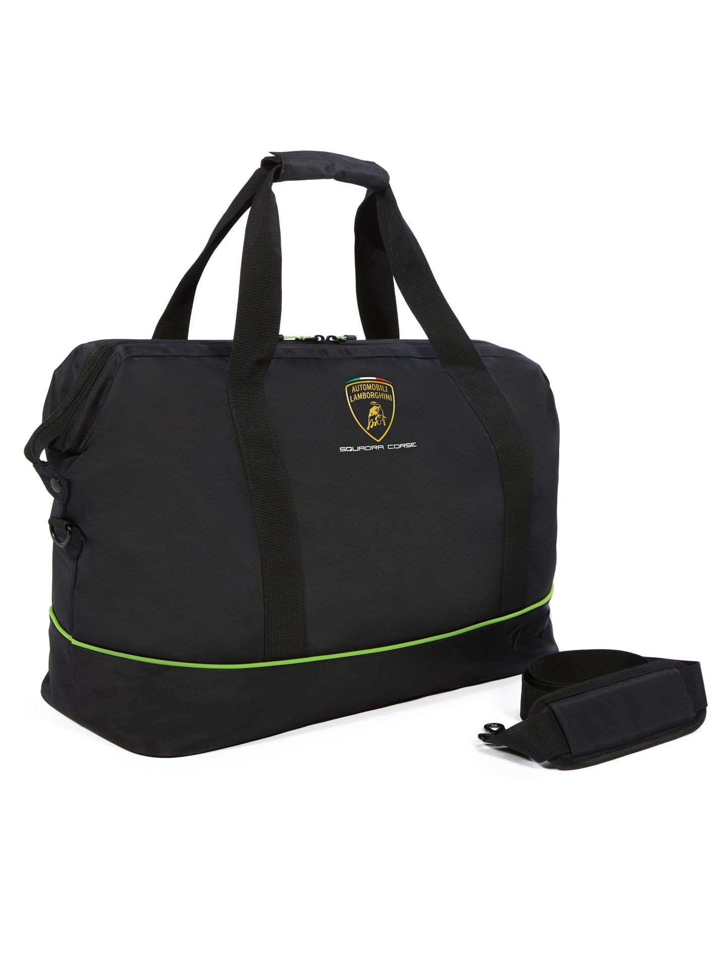 Lamborghini Squadra Corse Travel Duffel Bag Black