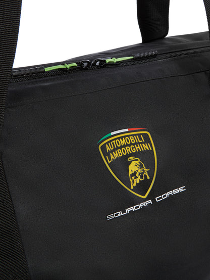 Lamborghini Squadra Corse Travel Duffel Bag Black