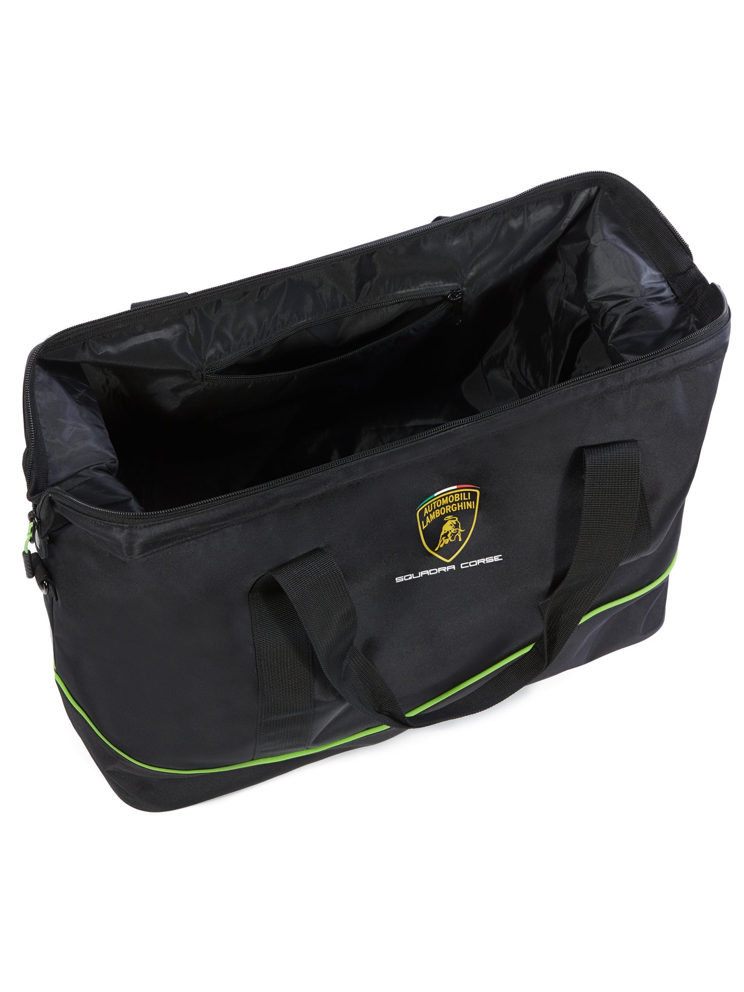 Lamborghini Squadra Corse Travel Duffel Bag Black