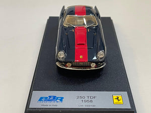 BBR 1/43 Ferrari 250 TDF 1958 Dark Blue/Red BBR75G