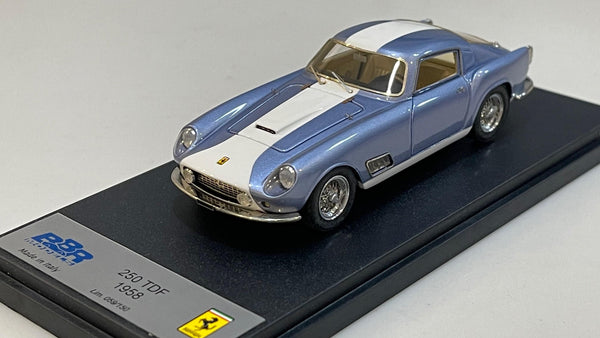 BBR 1/43 Ferrari 250 TDF 1958 Light Blue/White BBR75H 