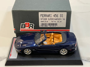 BBR 1/43 Ferrari 456 Spider Supercharger 1996 Dark Blue BBR101B