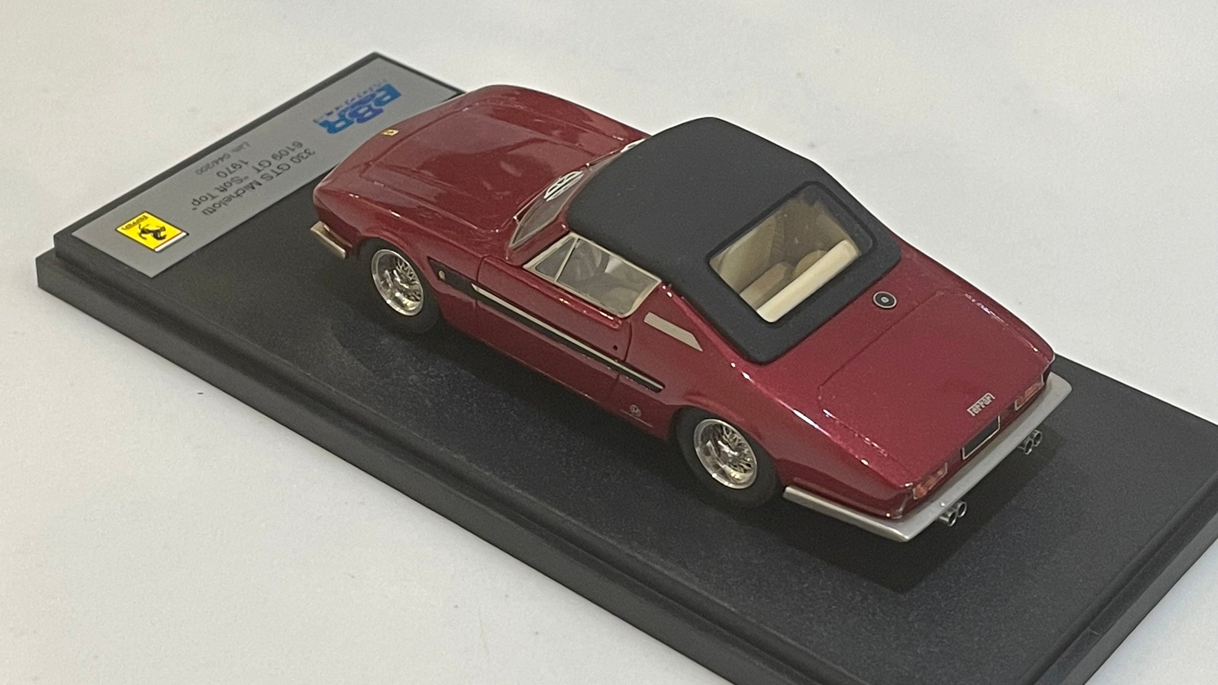 BBR 1/43 Ferrari 330 GTS Michelotti 1970 Prunes BBR111B