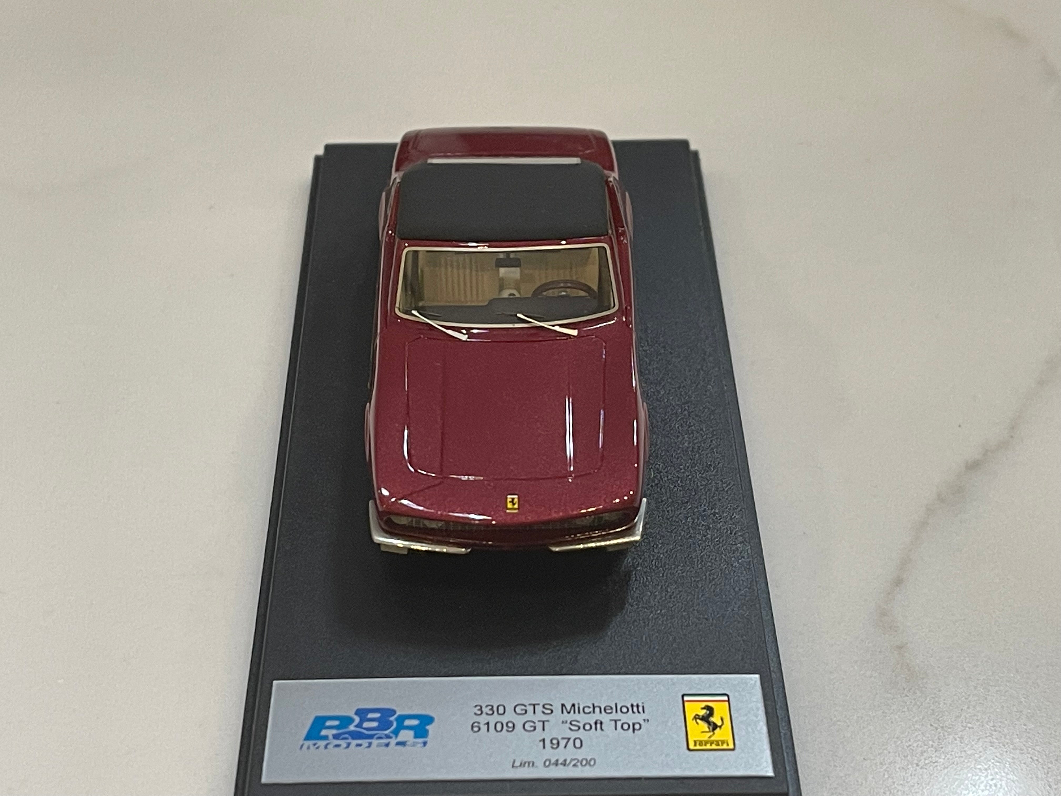 BBR 1/43 Ferrari 330 GTS Michelotti 1970 Prunes BBR111B