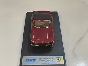 BBR 1/43 Ferrari 330 GTS Michelotti 1970 Prunes BBR111B