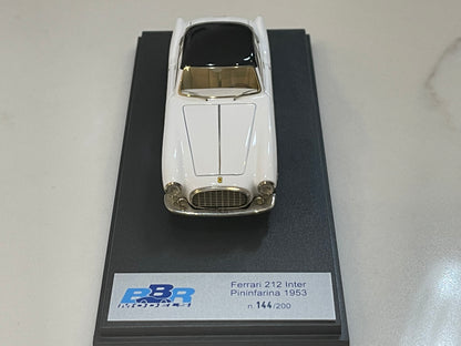 BBR 1/43 Ferrari 212 Inter Pininfarina Coupe 1952 White/Black BBR113E