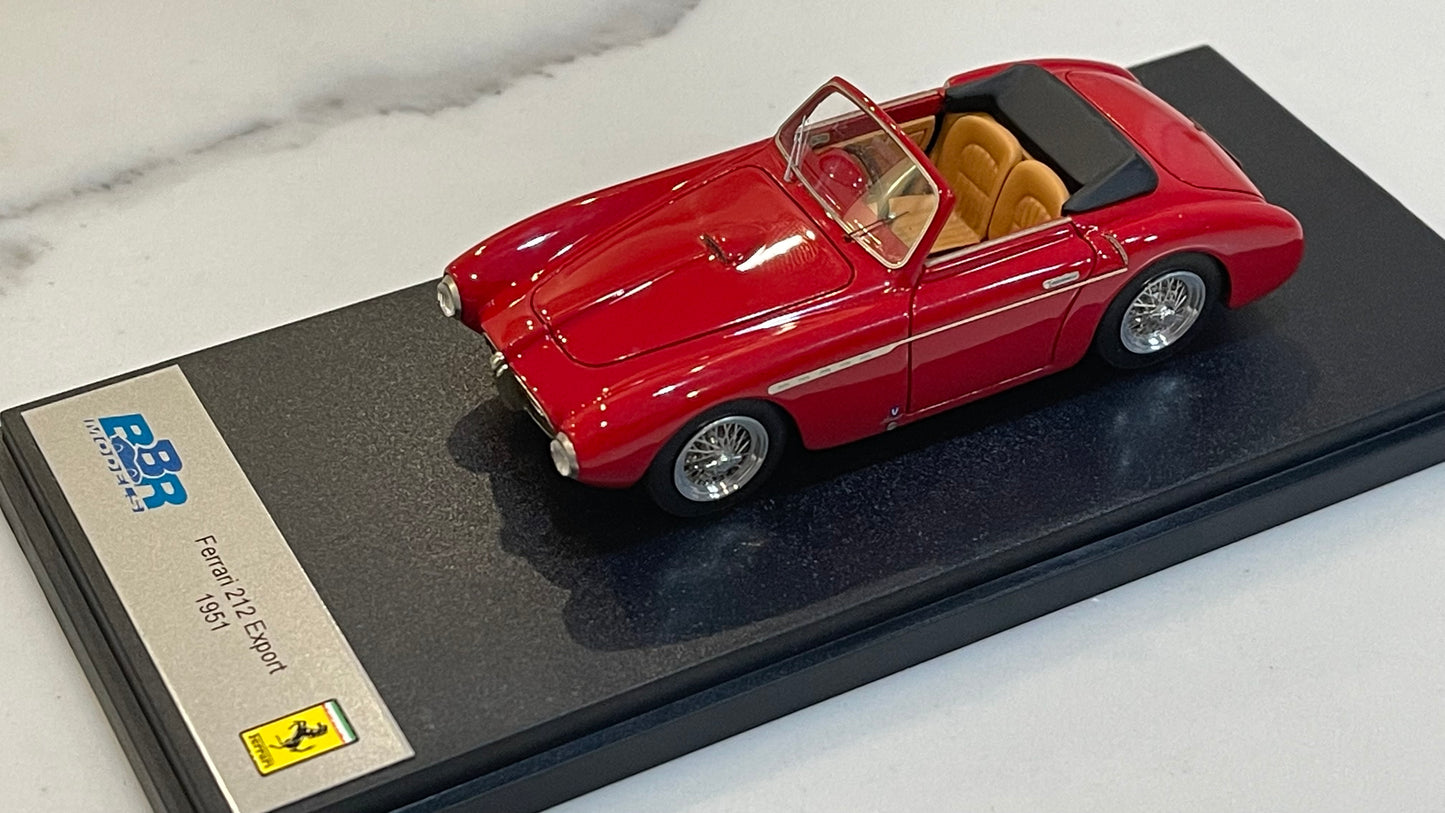 BBR 1/43 Ferrari 212 Export Cabriolet 1951 Red BBR121A