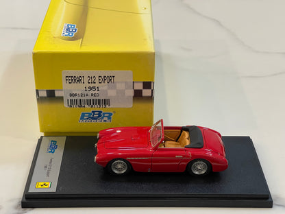 BBR 1/43 Ferrari 212 Export Cabriolet 1951 Red BBR121A