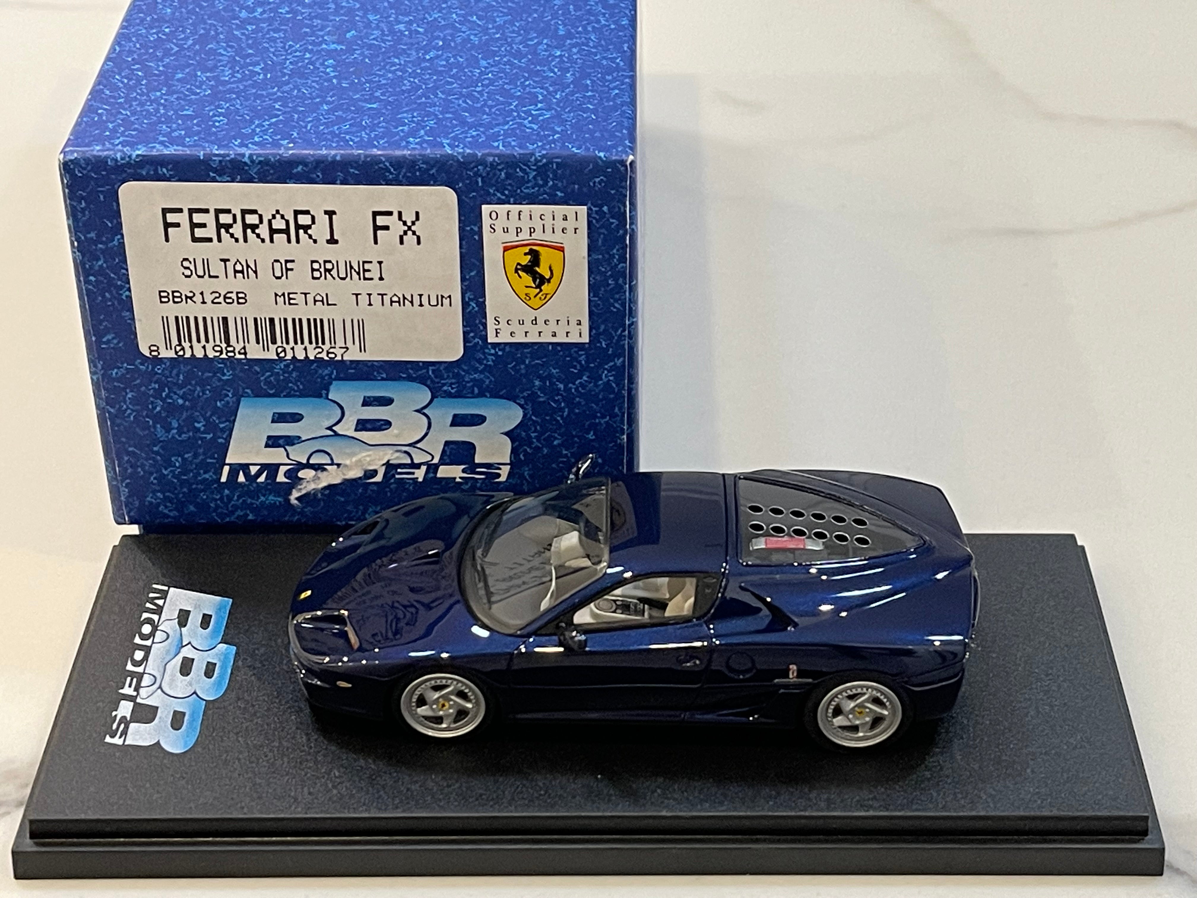 BBR 1/43 Ferrari FX Coupe Sultan Brunei 1995 Blue BBR126B