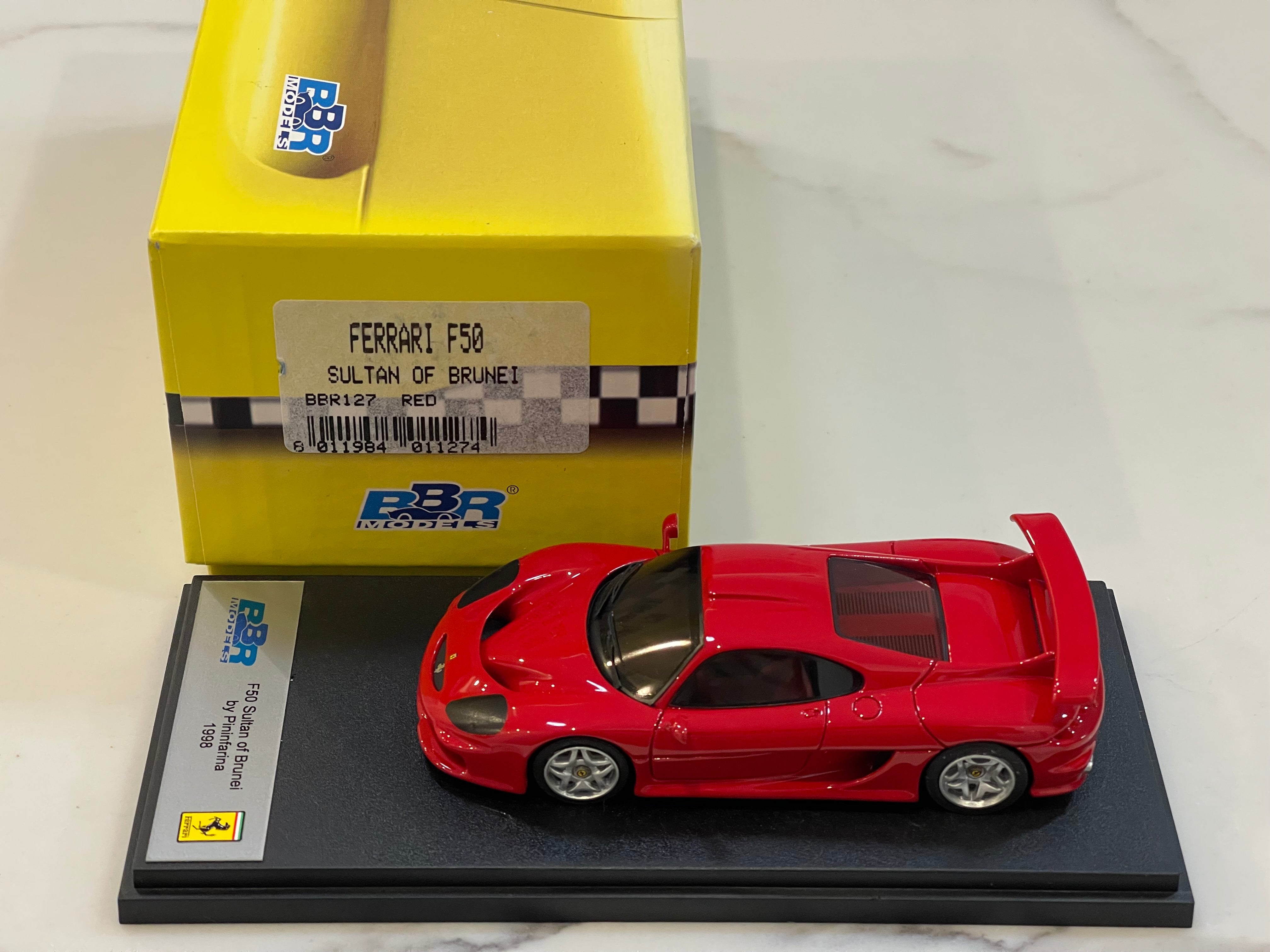 BBR 1/43 Ferrari F50 Coupe Sultan Brunei 1998 Red BBR127 – Paddock 