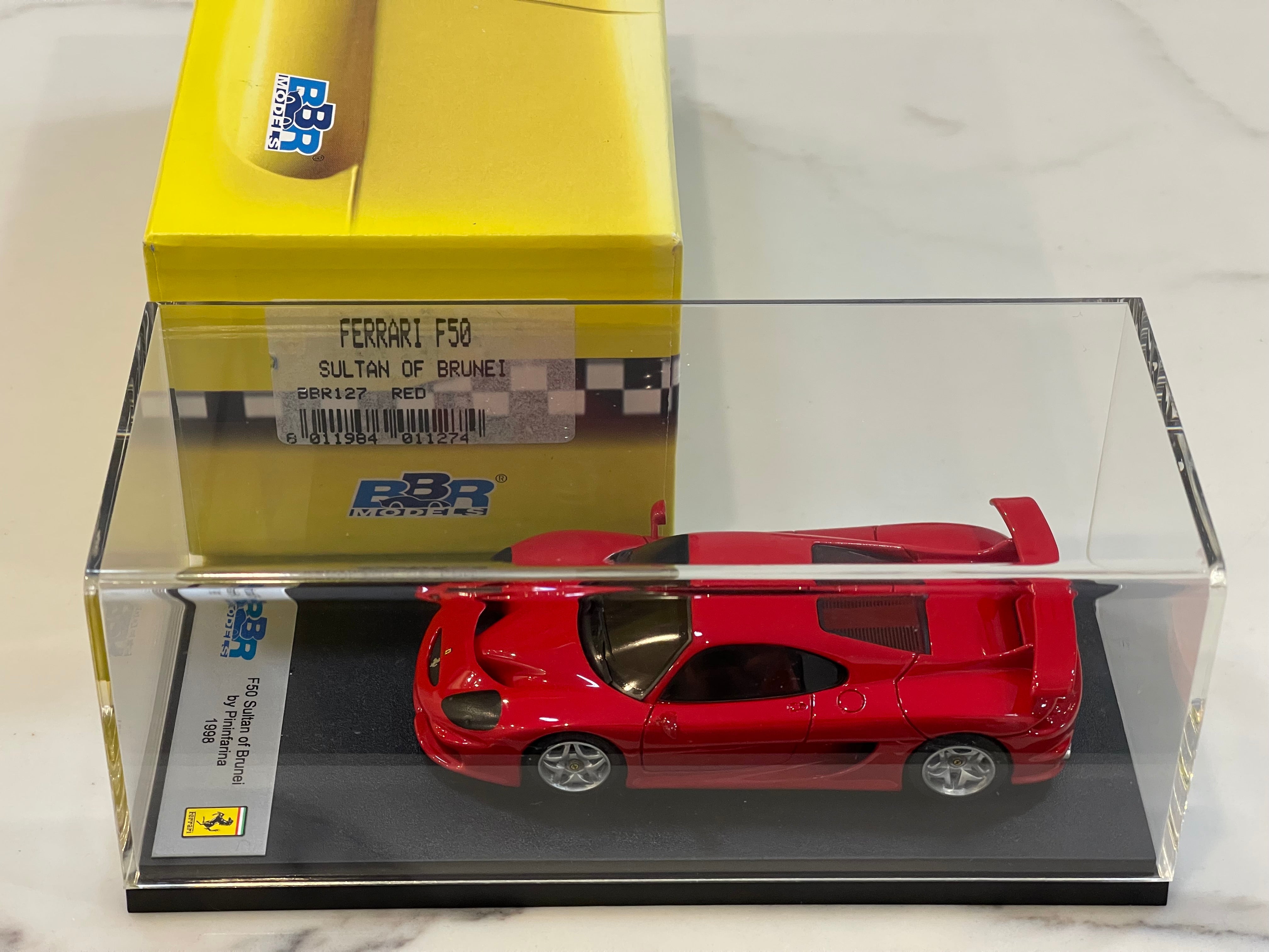 BBR 1/43 Ferrari F50 Coupe Sultan Brunei 1998 Red BBR127