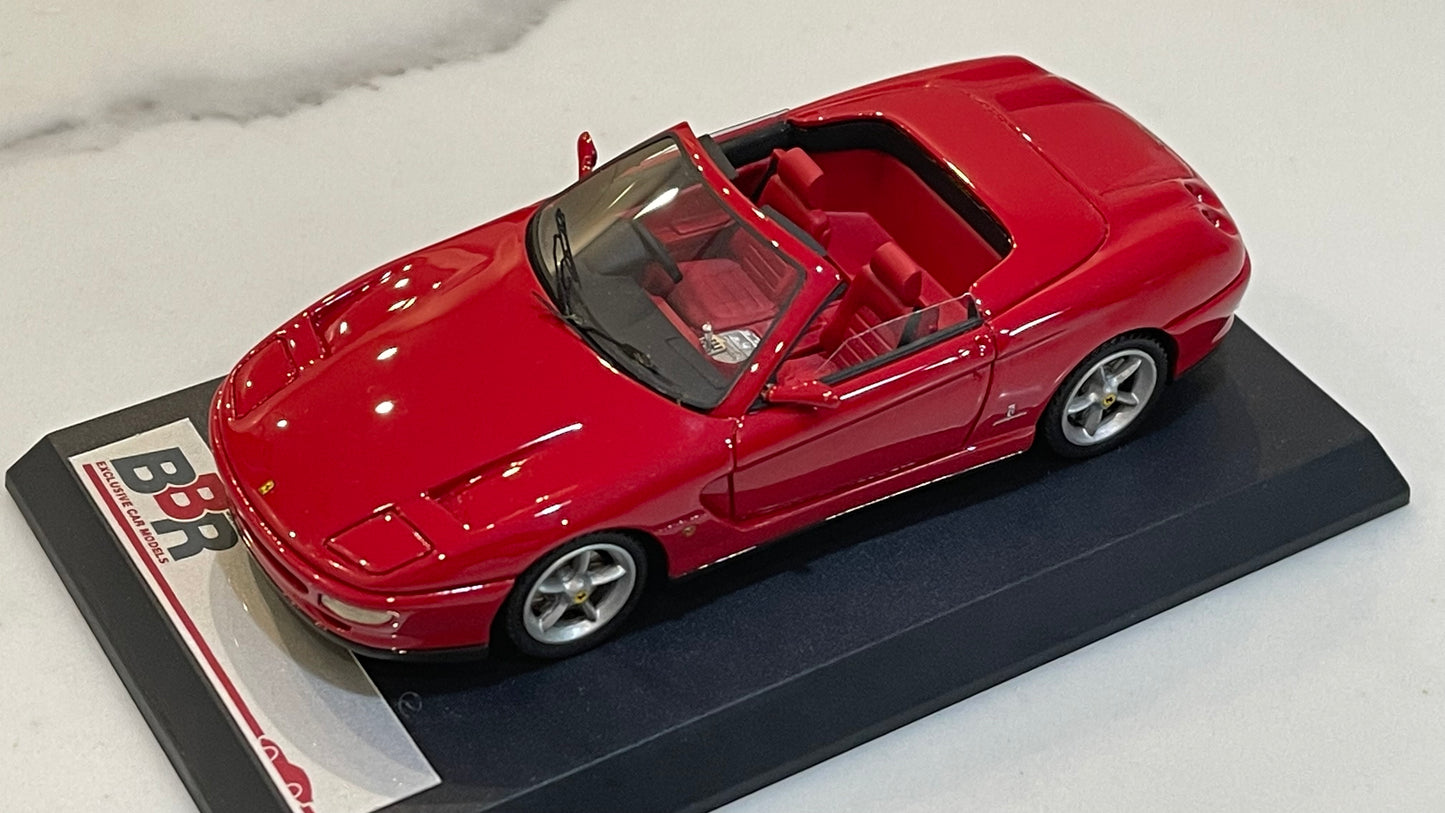 BBR 1/43 Ferrari 456 Venice Cabrio Sultan Brunei 1996 Red BBR128A