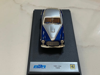 BBR 1/43 Ferrari 166 Inter Street 1949 Blue/Silver BBR133A
