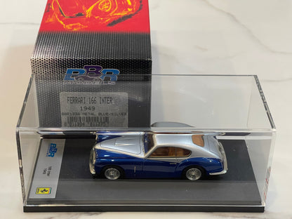 BBR 1/43 Ferrari 166 Inter Street 1949 Blue/Silver BBR133A