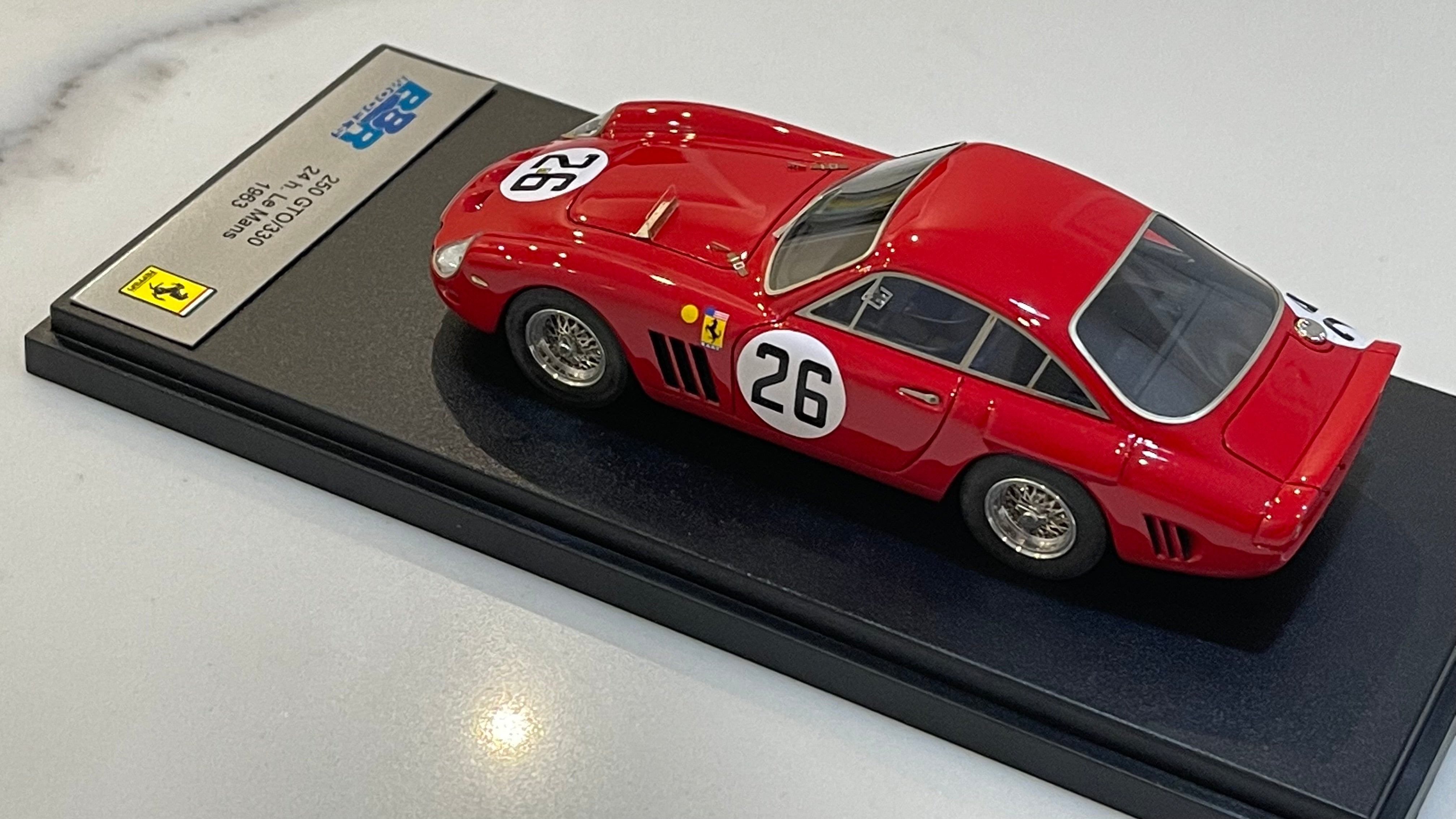 BBR 1/43 Ferrari 330 LMB 24 Hours Le Mans 1963 Red No. 26 BBR135C