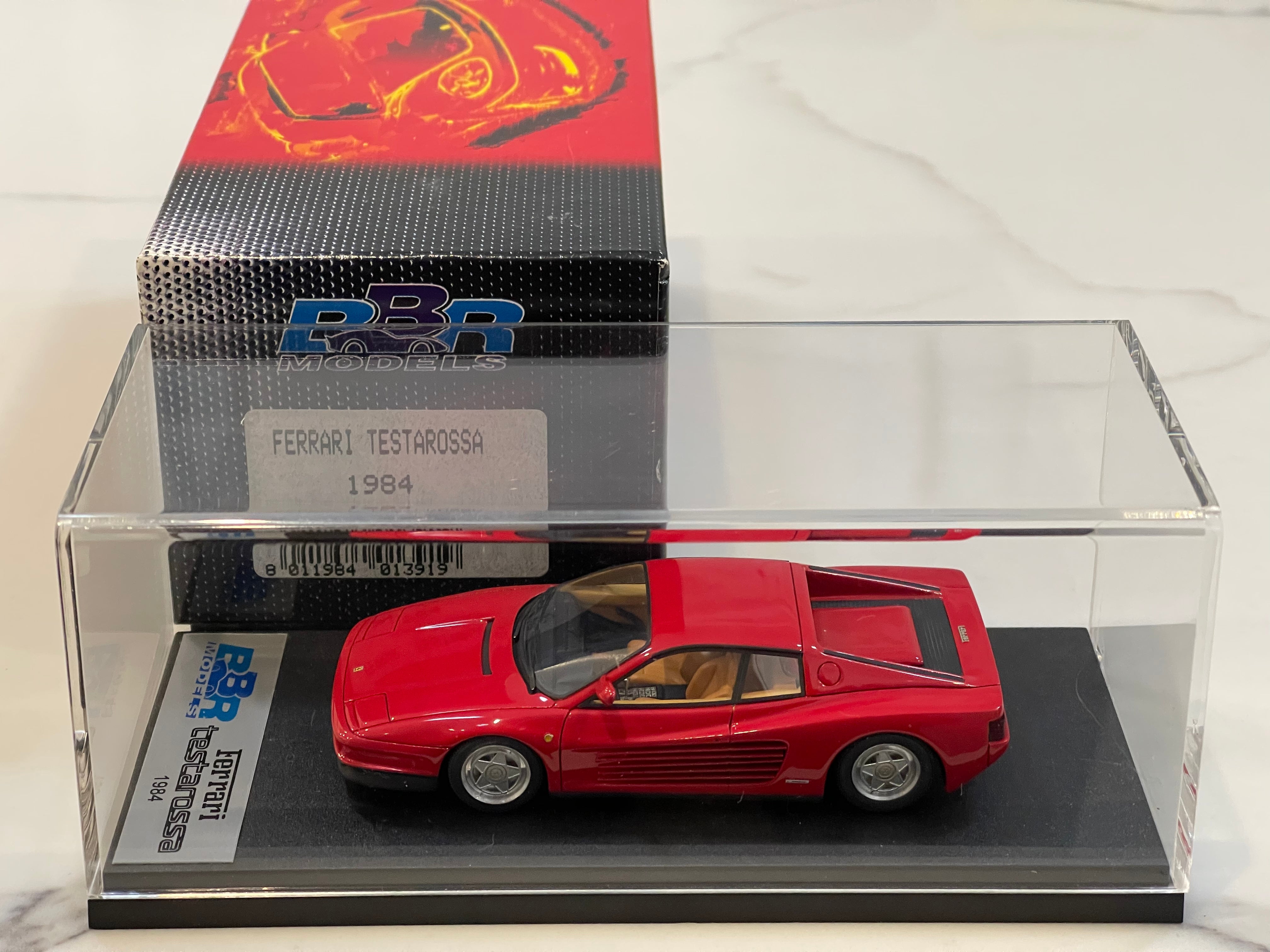 BBR 1/43 Ferrari Testarossa 1984 Red BBR139A – Paddock Collection