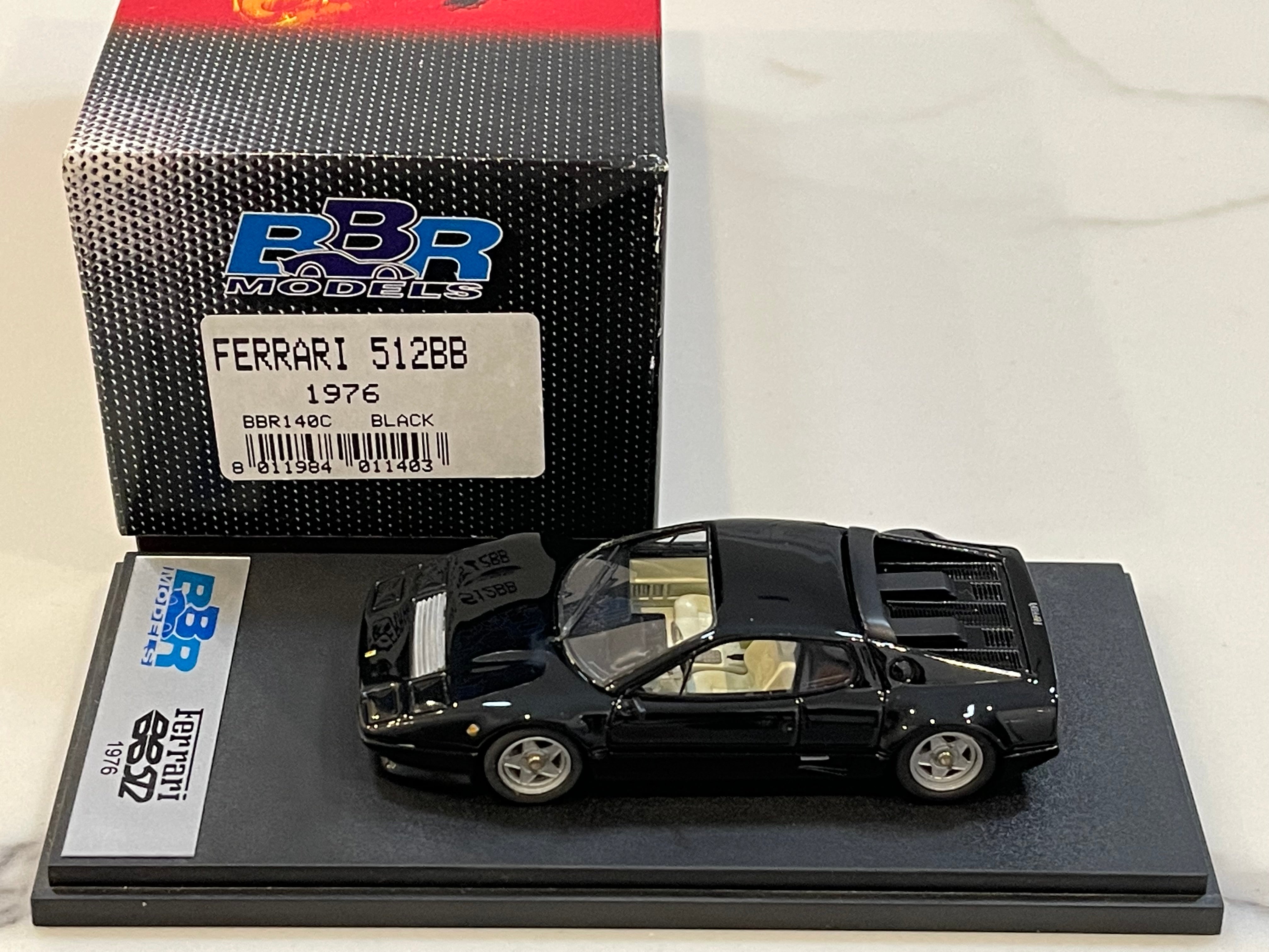 BBR 1/43 Ferrari 512BB 1976 Black BBR140C