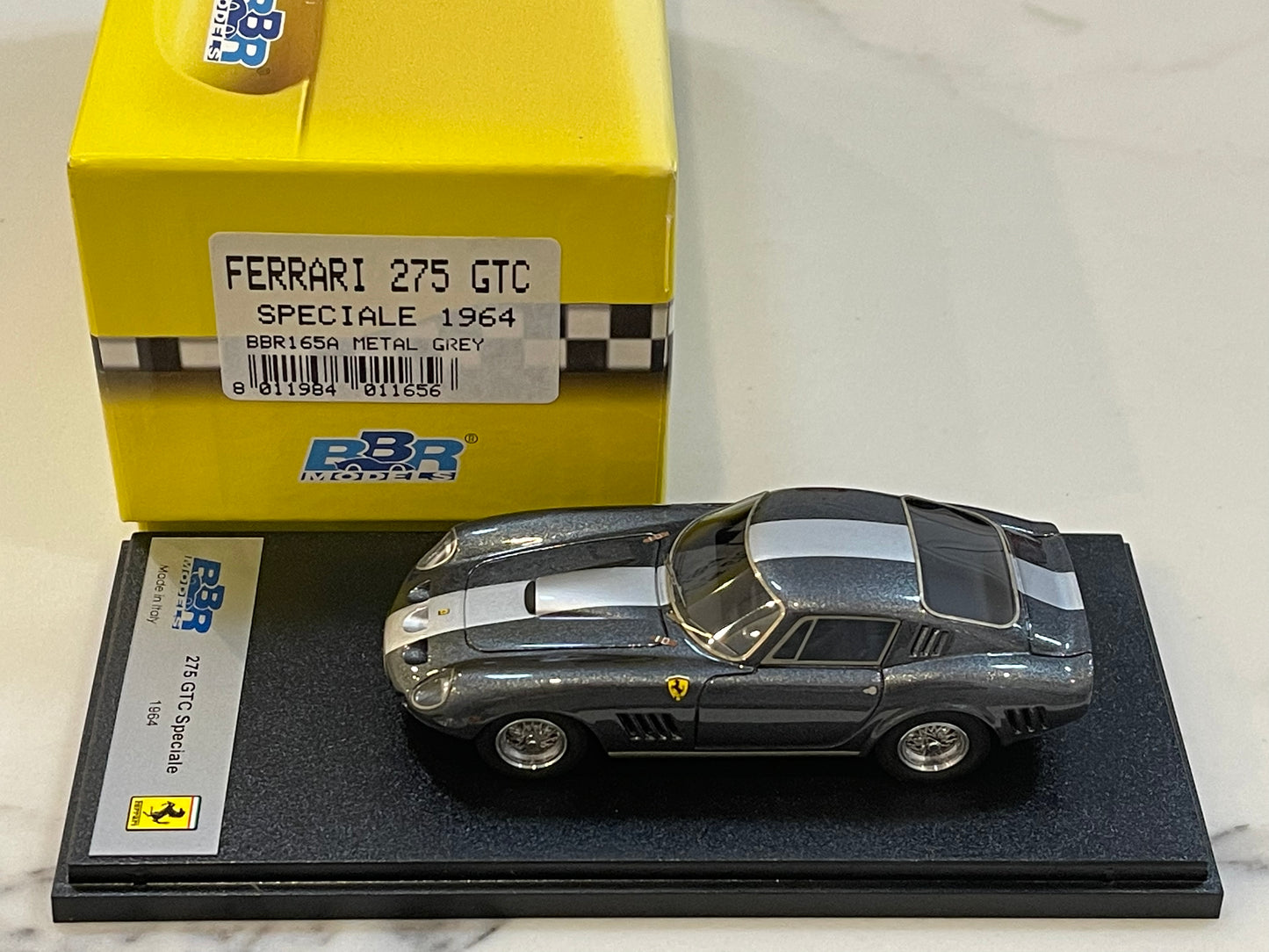 BBR 1/43 Ferrari 275 GTC Speciale 1964 Met. Grey BBR165A