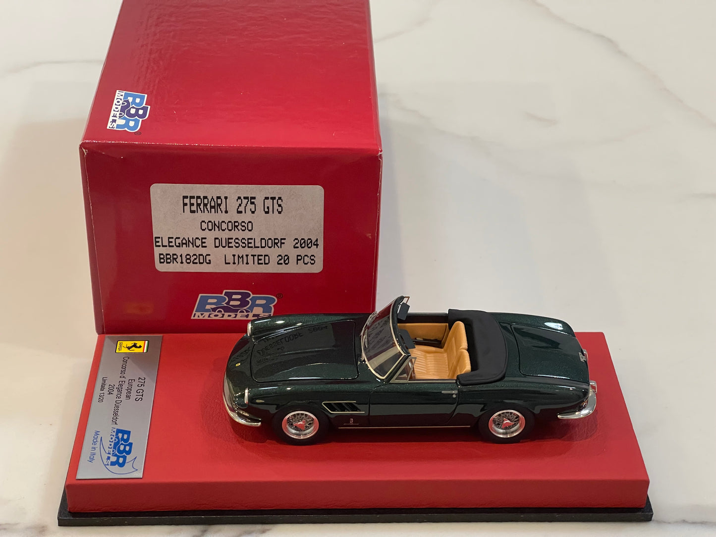 BBR 1/43 Ferrari 275 GTS 1965 Dark Green BBR182DG