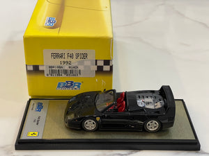 BBR 1/43 Ferrari F40 Spider 1992 Black BBR188A