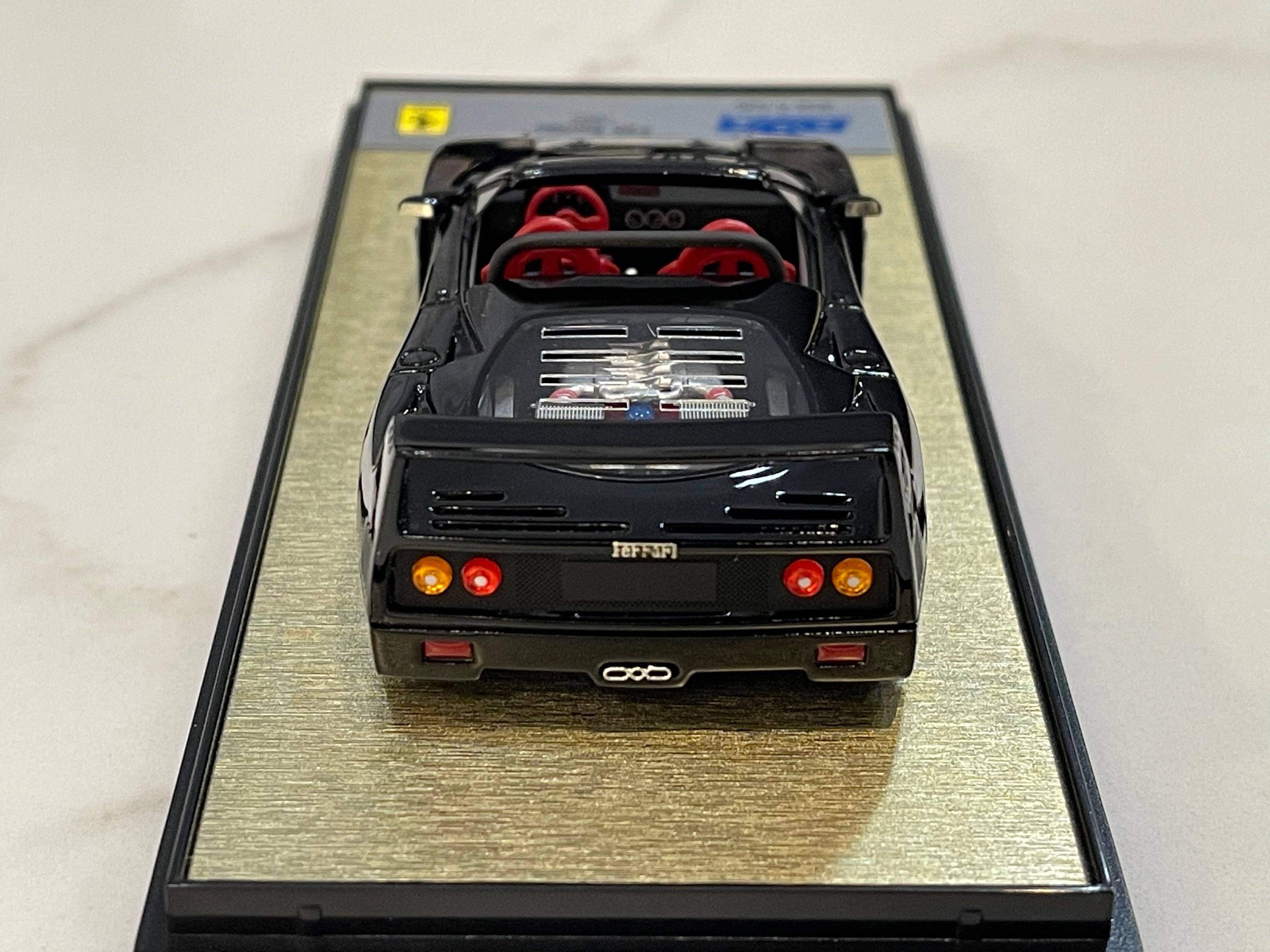 BBR 1/43 Ferrari F40 Spider 1992 Black BBR188A – Paddock Collection