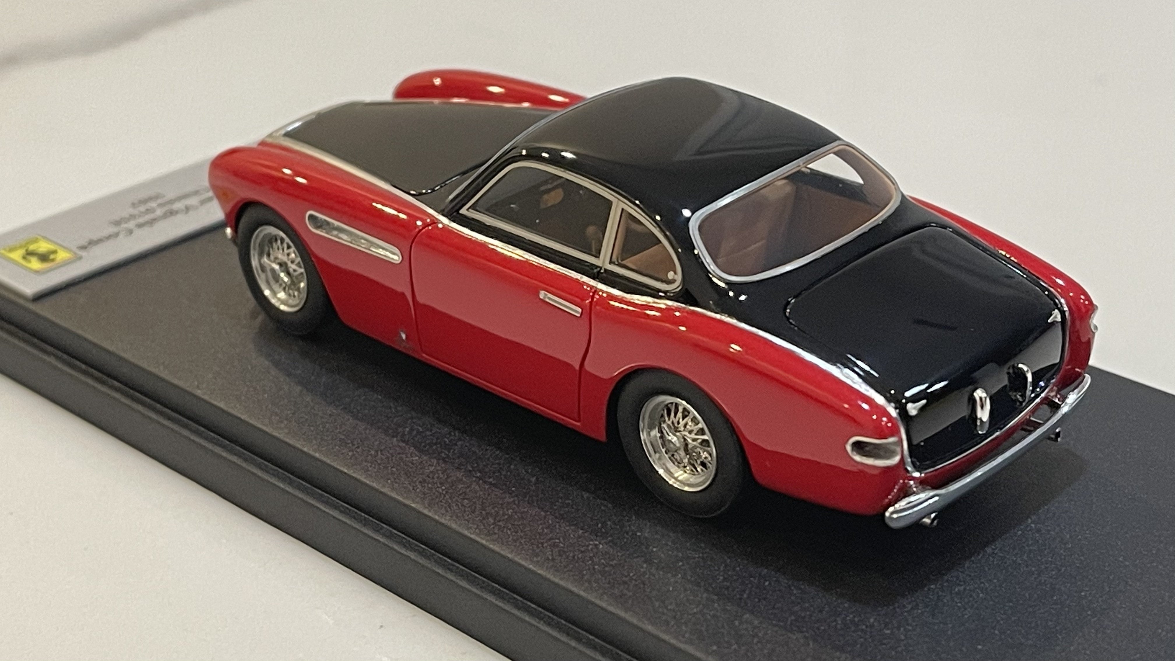 BBR 1/43 Ferrari 212 Inter Vignale Coupe 0135E 1967 Red/Black BBR190C