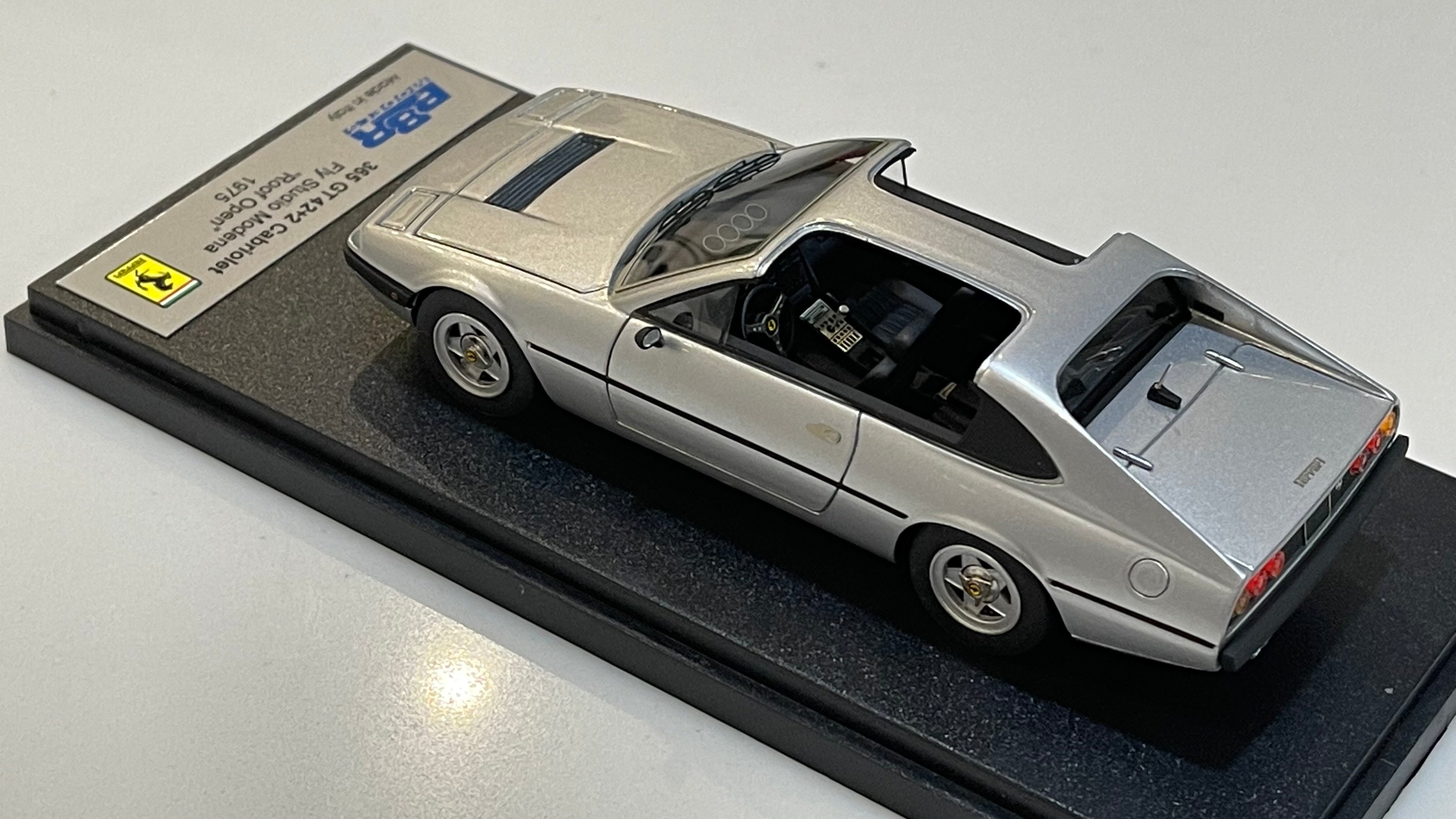 BBR 1/43 Ferrari 365 GT4 2+2 Fly Studio Modena Open Roof 1975