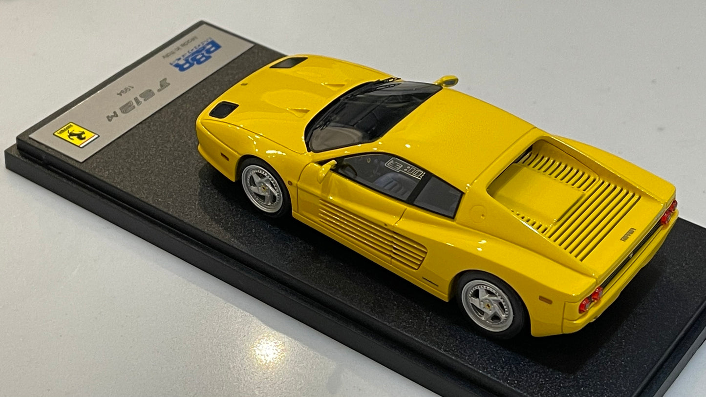 BBR 1/43 Ferrari F512M 1994 Yellow BBR195B