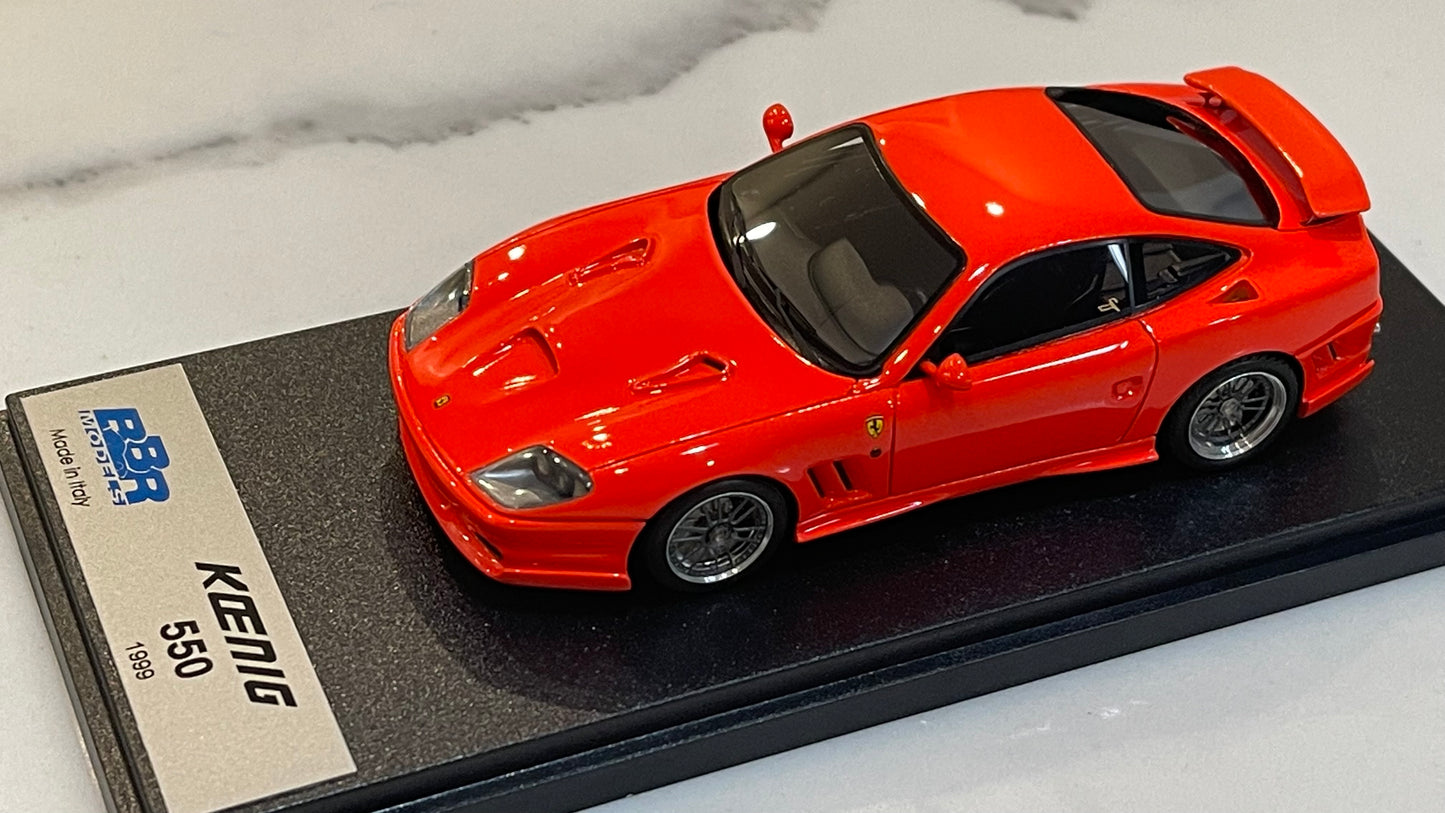 BBR 1/43 Ferrari 550 Koenig 1999 Red BBR215A