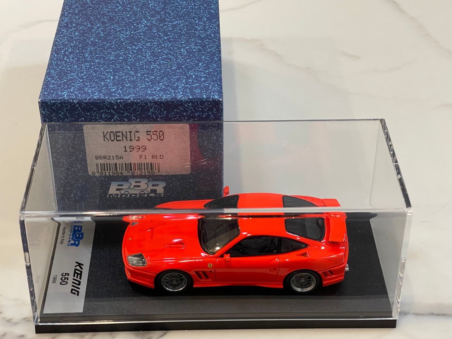 BBR 1/43 Ferrari 550 Koenig 1999 Red BBR215A