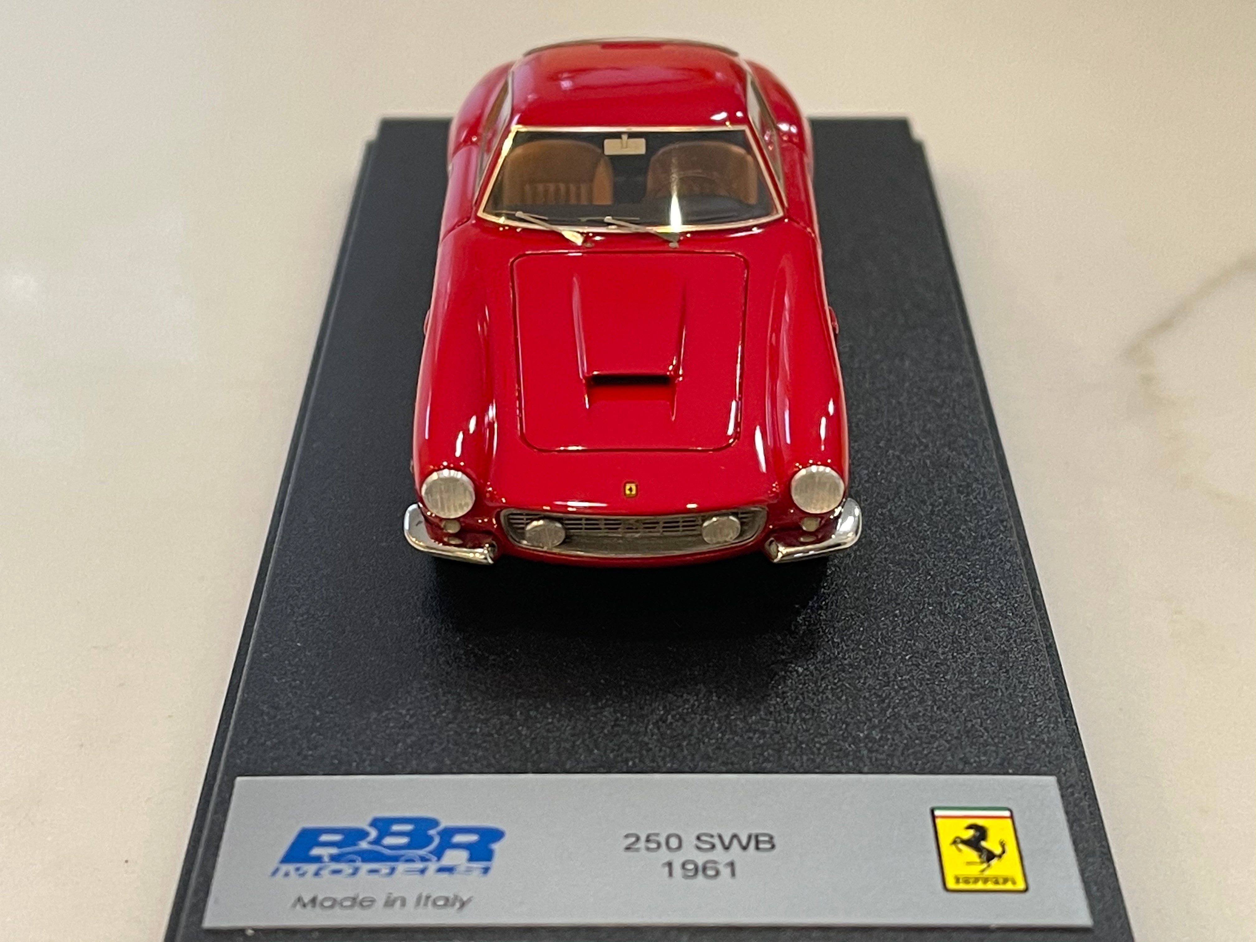 BBR 1/43 Ferrari 250 GT SWB 1961 Red BBR219A – Paddock Collection