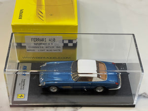 BBR 1/43 Ferrari 410 Superfast 4.9 0719SA 1957 Blue/White BBR221