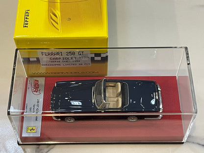 BBR 1/43 Ferrari 250 GT Cabriolet Series II 1959 Dark Blue BBR226APRE