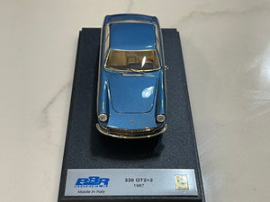 BBR 1/43 Ferrari 330 GT 2+2 1967 Light Blue BBR227A