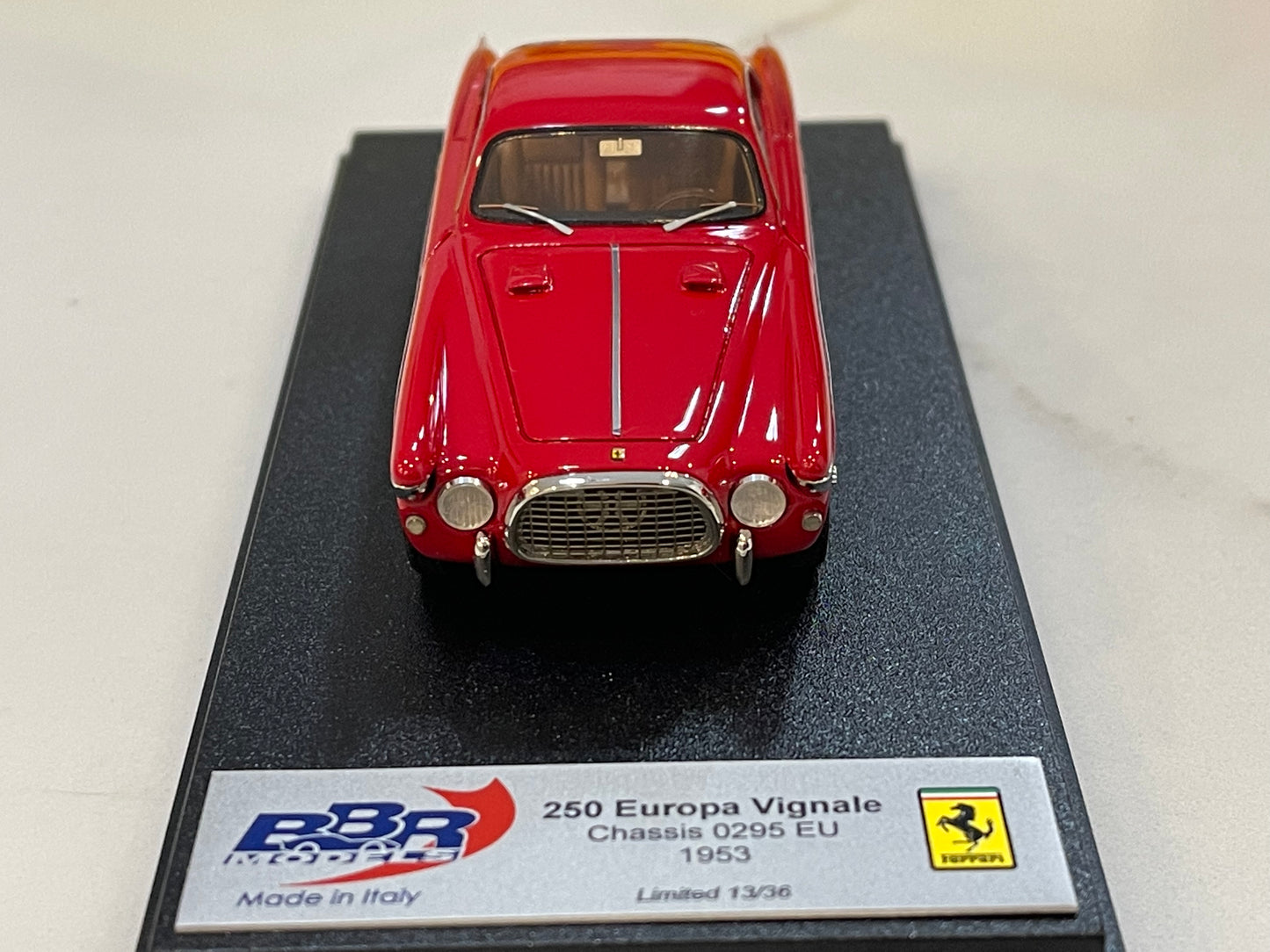 BBR 1/43 Ferrari 250 Europa Vignale 0295EU 1953 Red BBR228C