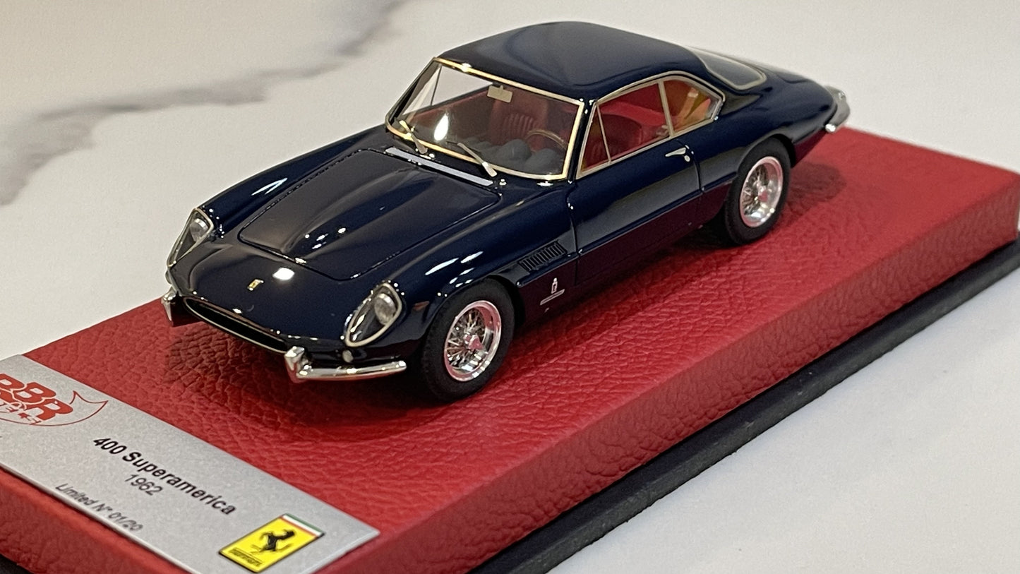 BBR 1/43 Ferrari 400 Superamerica 1962 Dark Blue BBR232CPRE