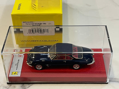 BBR 1/43 Ferrari 400 Superamerica 1962 Dark Blue BBR232CPRE